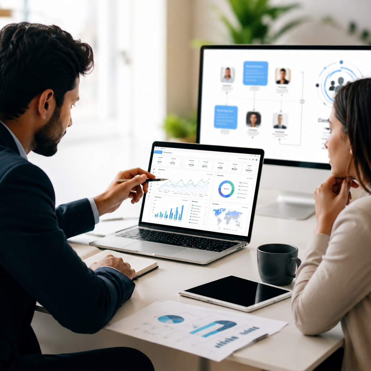 SEO Dashboard Analytics